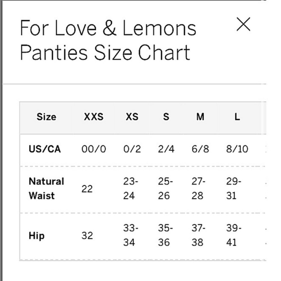 For Love & Lemons Ceris Red thong